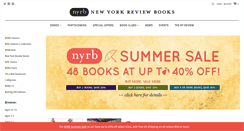 Desktop Screenshot of nyrb.com